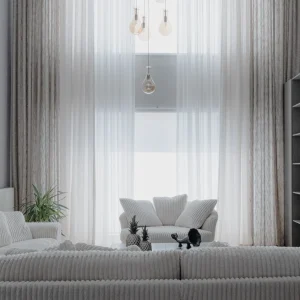 Finished living room