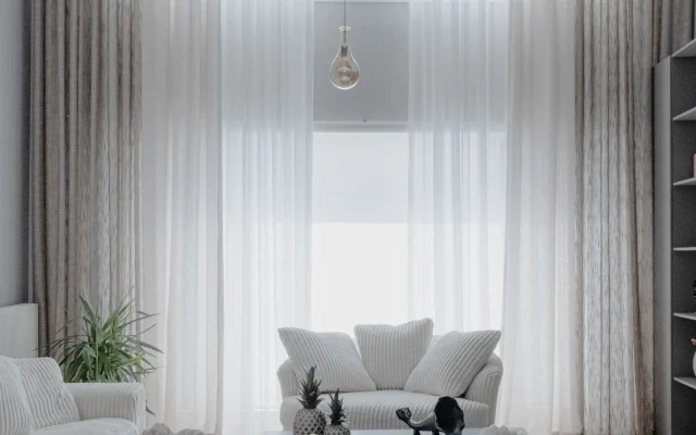 Finished living room