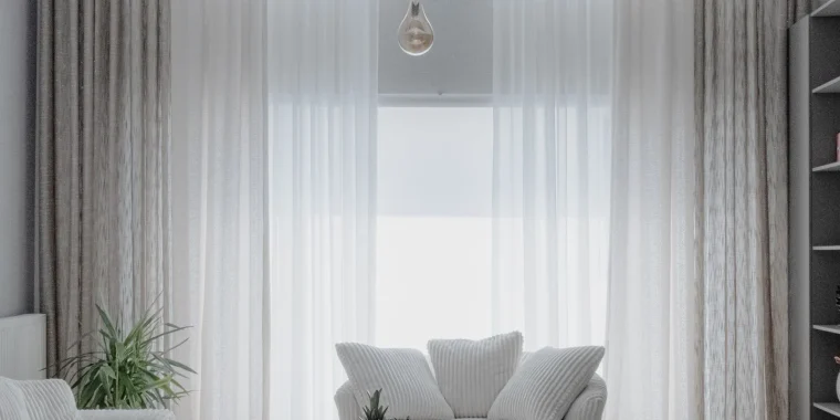 Finished living room